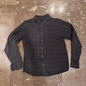 Mountain Hardwear Men's Gray Checkered Shirt